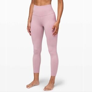 🦄Lululemon Wunder Under High-Rise Tight 25" Full On Luxtreme Smoky Blush